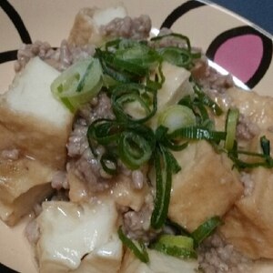 子供も食べやすい☆厚揚げ麻婆豆腐